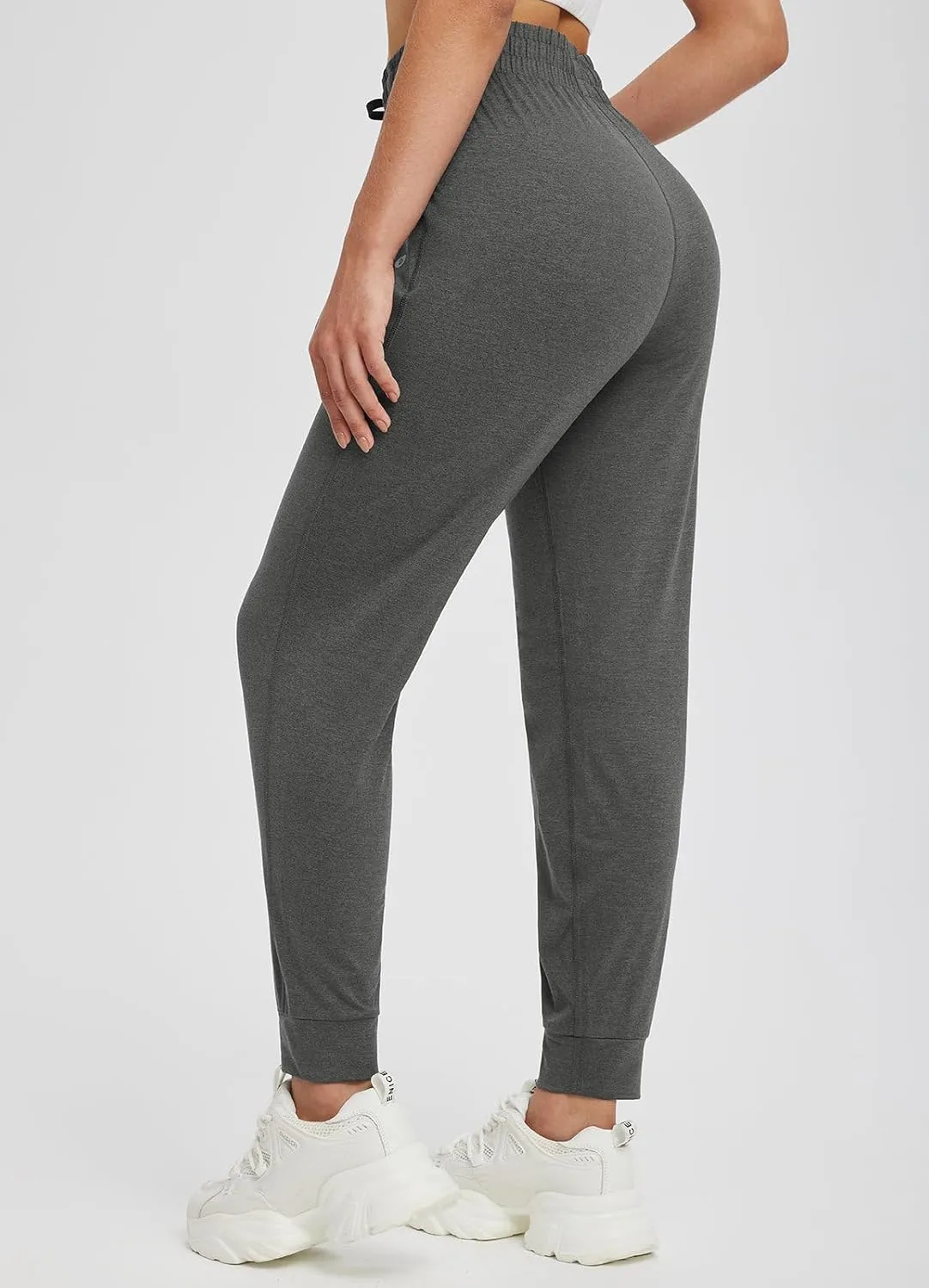 baleaf Women's Joggers Pants Ultra Soft Comfy Sweat Pants Running Athletic Lounge Relaxed Fit Tapered Leg with Pockets