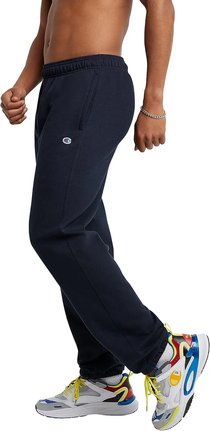 Champion Sweatpants, Powerblend, Relaxed Bottom Pants for Men (Reg. Or Big & Tall)