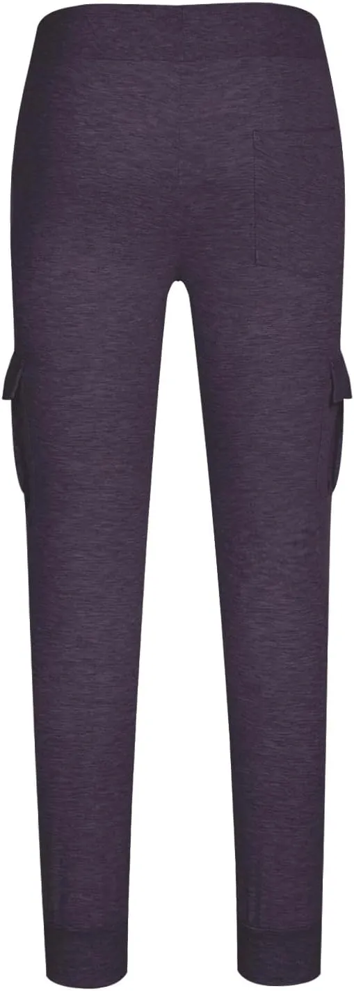 Ctreela Men's Plus Size Skinny Joggers Multi-Pockets Athletic Workout Pants Gym Training Slim Fit Running Jogging Sweatpants