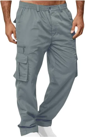 Hiking Pants for Men Tactical Pants for Men Stretch Slim Fit Mens Lightweight Pants Summer Men's Cargo Pants