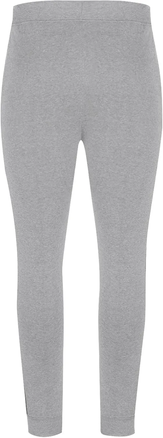 Men Side Striped Sweatpant Drawstring Elastic Waist Comfy Pants Casual Joggers Trousers with Pockets