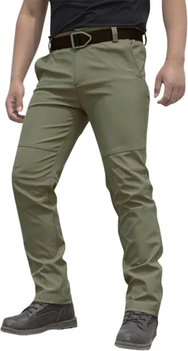 Men's Cargo Pants Big and Tall Hiking Workout Gym Casual Pockets Sweatpants Joggers