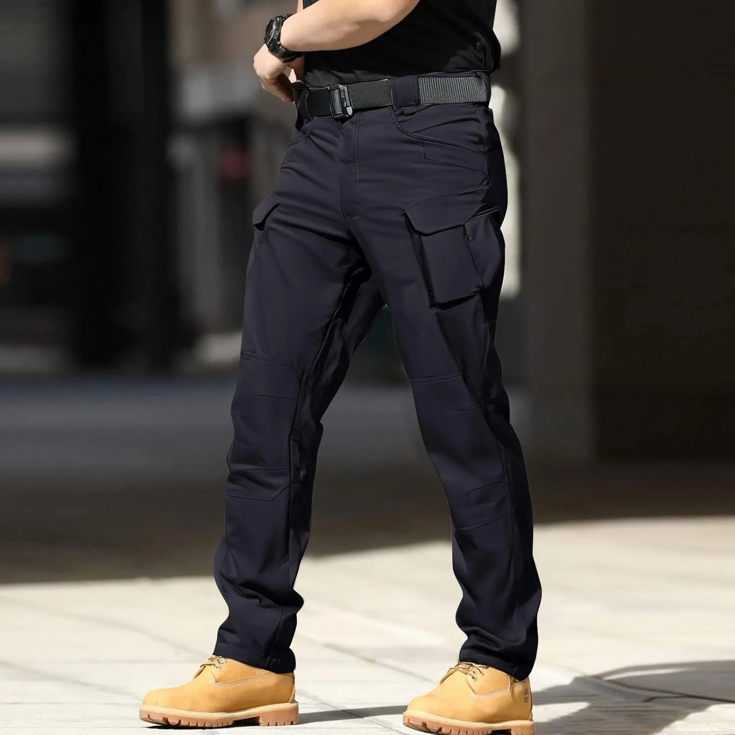 Summer Cargo Pants for Men, Fit Utility Outdoor Travel Casual Lightweight Mens Pants